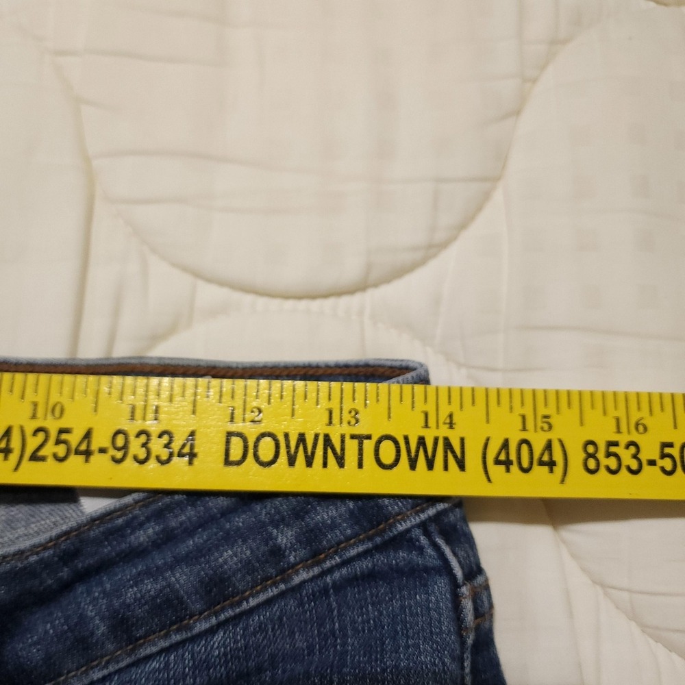 Levis Jeans Womens 8M Blue Mid Rise Skinny Stretch Denim 30x30 Medium Wash - Picture 10 of 15